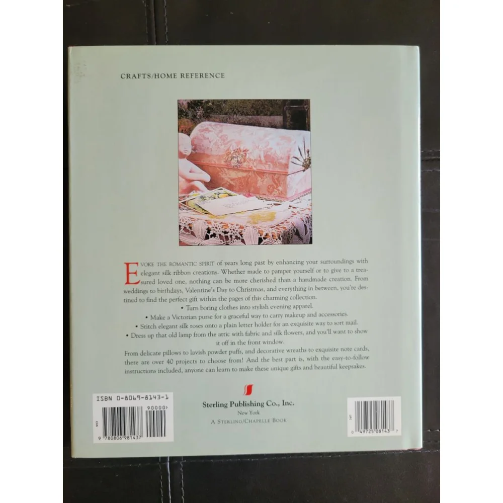 Vintage Romantic Silk Ribbon Keepsakes Hardcover Mary Jo Hiney